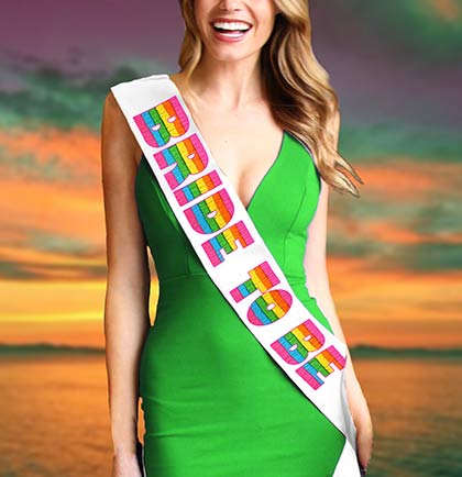 Bride to Be Fiesta Sash