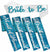 Bridal Party Turquoise Sashes - Set of 5