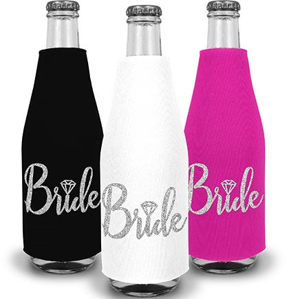 Frilly Glitter Wine Bottle Koozie Price & Reviews