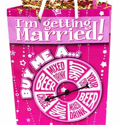 I'm Getting Married Spinner Gift Bag