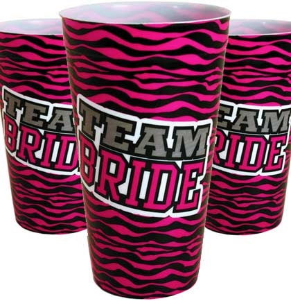 Bride Vibes and Bride Tribe Plastic Tumblers