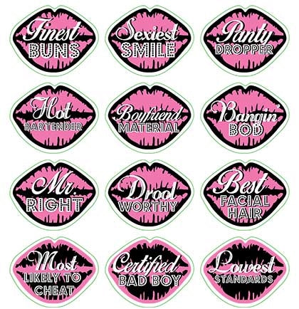 Bachelorette Party Game Kit - Set of 4