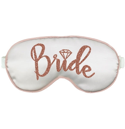 Bridal Party Rose Gold Sleep Mask