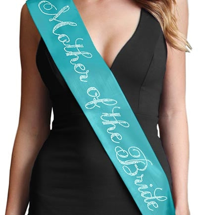 Mother of the bride sashes best sale