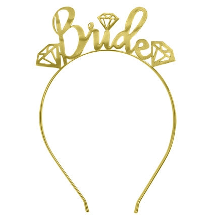 Gem Bride Gold Headband