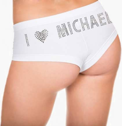 Calvin Klein and Victoria Secret Couples Bride and Groom Underwear, Personalized Boxer Briefs, Personalized Panties