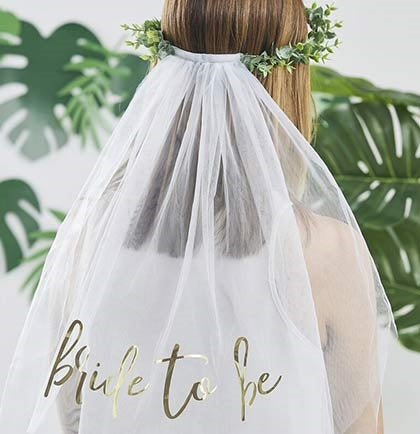 1 Piece Bachelorette Party Veil Decoration,Bridal Gift Headband