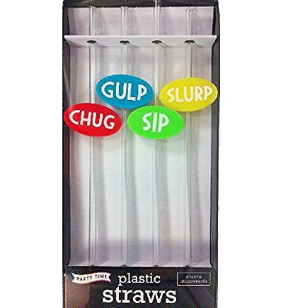 Set of 4 Diva Straws, Bachelorette Party Supplies