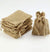 6" Burlap Large Favor Bag - Set of 4