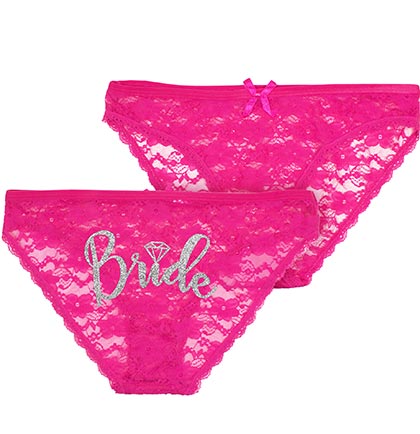 Buy Personalize a Victoria Secret No-show Cheeky Hot Pink Panty FAST  SHIPPING Perfect for Bride, Birthday, Bachelorette, Boudoir Shoot Online in  India 