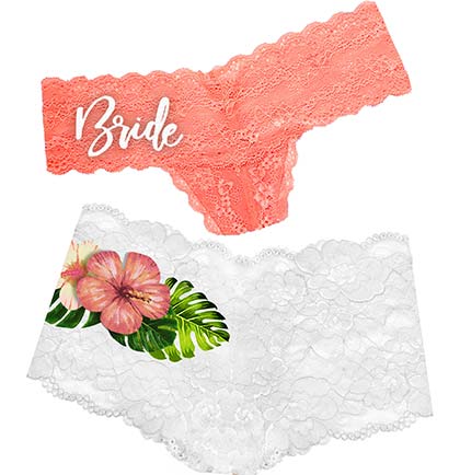 To Have & To Hold Cheeky Panty, Bride Underwear