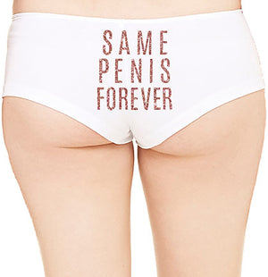 Rose Gold Same Pen*s Forever Cheeky Panty