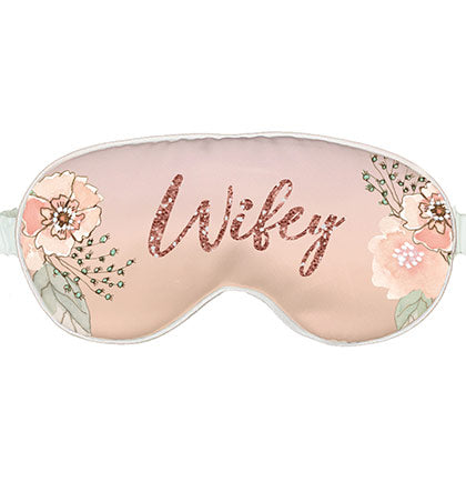 Rose Gold Wifey Sleep Mask