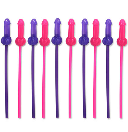 Dicky Stirrer Straws - Set of 20